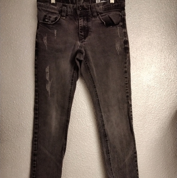 EMPYRE MEDIUM RISE BLACK WASH  SIZE 30 - Picture 1 of 4
